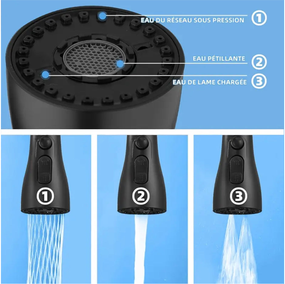 Universal Faucet Extender Nozzle